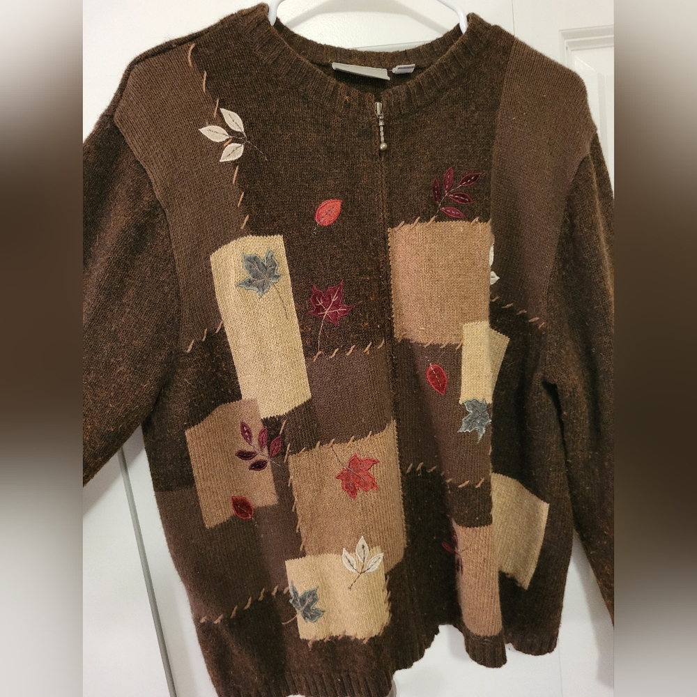 Women's fall cardigan, XL